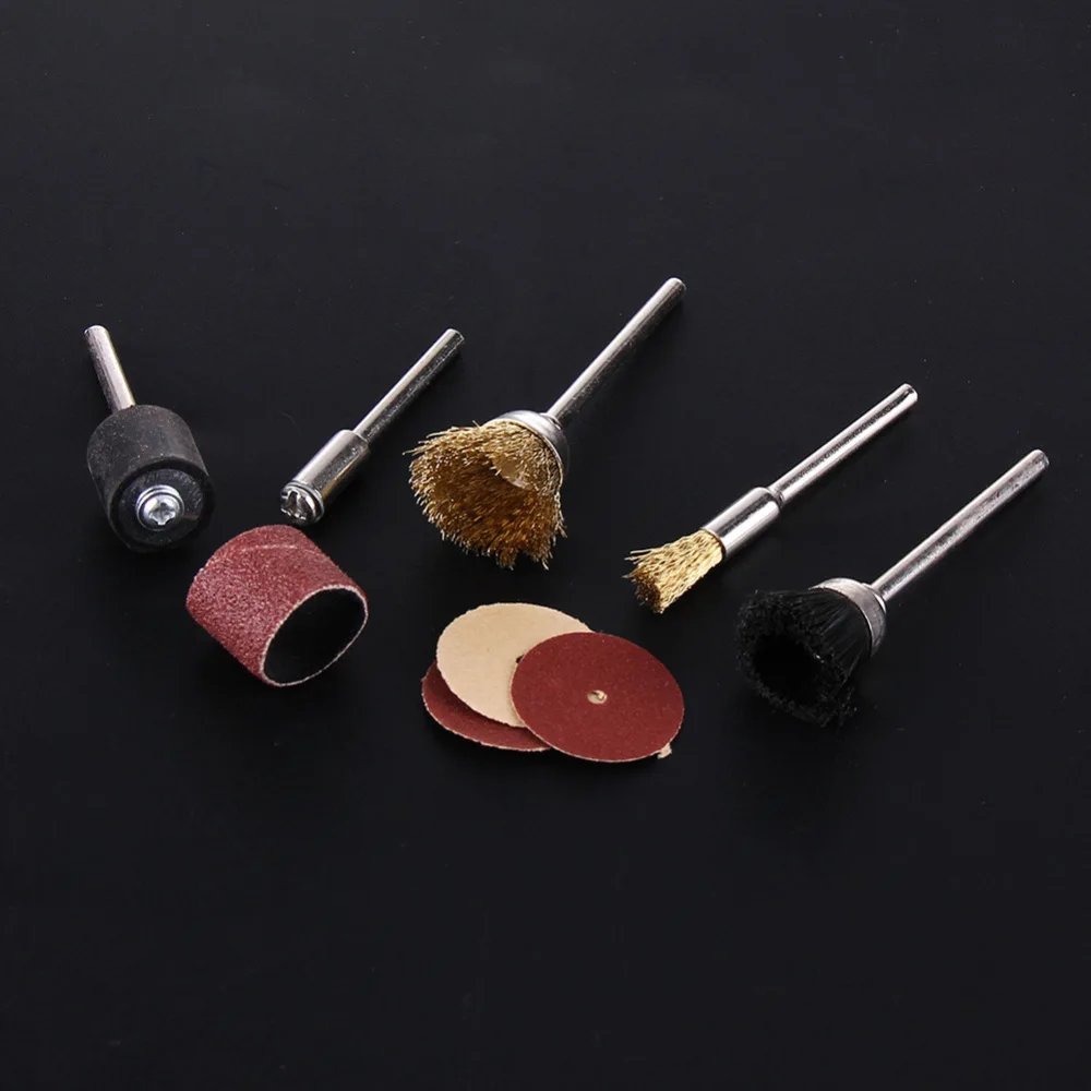 150pcs/set Rotary Power Tool Accessories Set For Sanding Polishing Tool Sanding Discs Tools Electric Grinder Accessories Sets