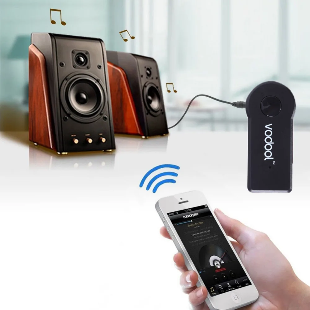 

VODOOL KN308 Universal Car Bluetooth Audio Receiver Adapter for Sound System Audio Speaker Bluetooth Music Receiver