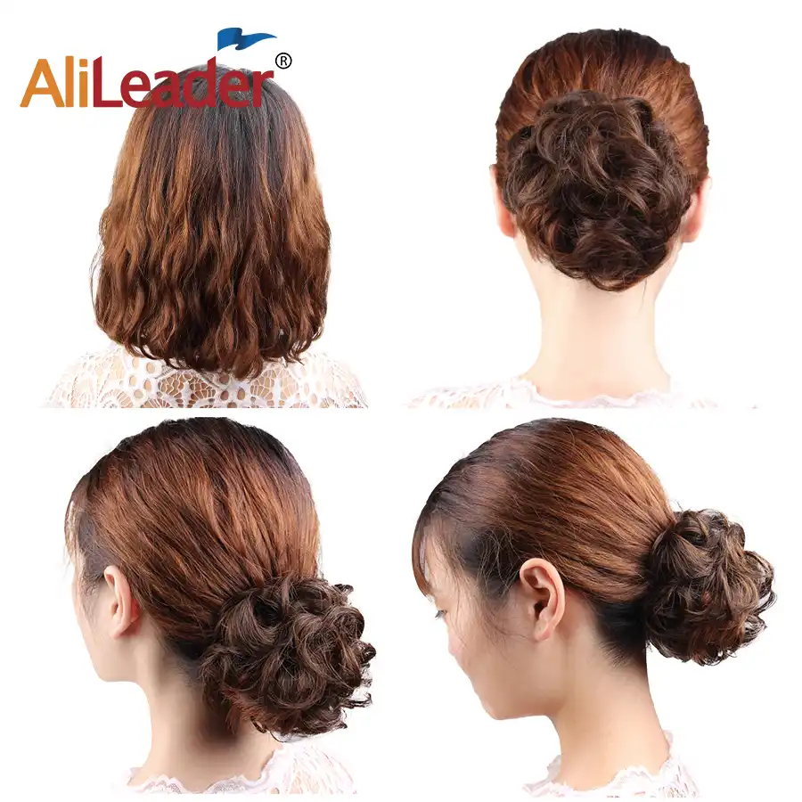 Natural Hair Donut Bun