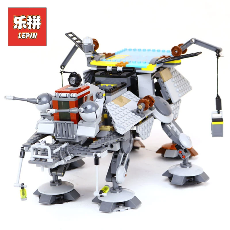 

Lepin Star Series Wars 05032 1022Pcs Captain Rex's AT-TE 75157 Building Blocks Compatible with legoing Boys Toys Christmas Gift