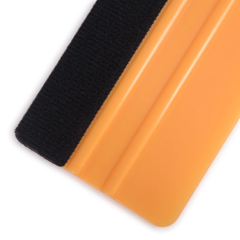 10Pcs Vinyl Film Car Wrapping Scraper Carbon Fiber Fabric Felt Squeegee Decal Sticker Installation Tool Window Tints