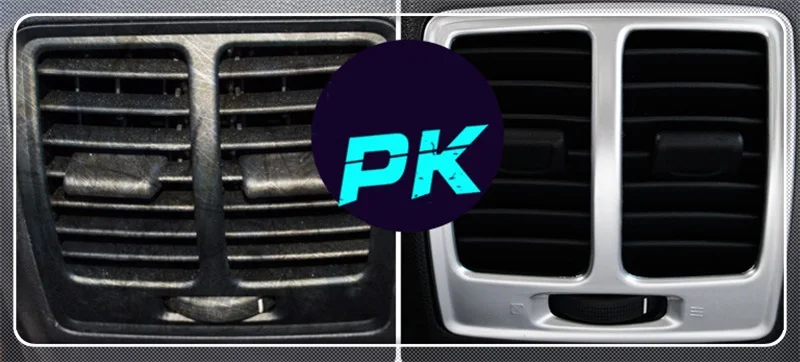 Car-Rear-armrest-Air-Condition-Vent-Outlet-Cover-Trim-For-Ford-Kuga-Escape-2013-2014-2015