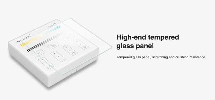 2,4G радиочастотный беспроводной Ми светильник B1/B2/B3/B4 4 зоны Smart Touch Панель светодиодный диммер контроллер для RGB/RGBW/CCT Яркость прокладки СИД светильник