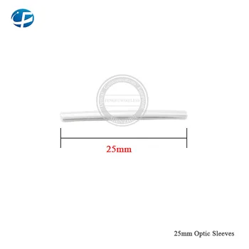 

Free shipping 1000pcs/lot 25mm Optic Fiber protection sleeves heat shrinkable tube fusion splice 25mm Fiber Optic Hot Melt Tube