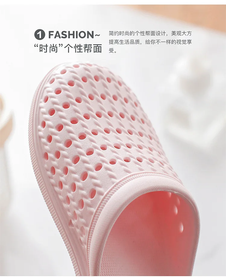 Лето Baotou мягкая подошва домашние сандалии с дырочками Красота салон лабораторные работы тапочки на плоской подошве для врача для Медсестры Медицинский обувь Для женщин