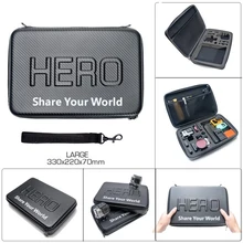 Promotion Travel Storage Collection bag Case for Goro Hero 5 4/3+/3 M10 M20 SJ4000 SJ6000 SJ7000 Xiaoyi SOOCOO Action Cam