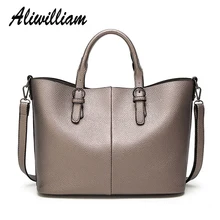 Mode Damen Top-griff Taschen Leder Frauen Schultertaschen Große Kapazität Gold Einkaufstasche Frauen Handtaschen Designer Weiblich Bolso Mujer