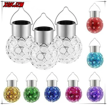 

New Multicolor LED Solar Rotatable Waterproof Solar Hanging Light Lamp Indoor/Outdoor Commercial Garden Patio Camping Lamp Light