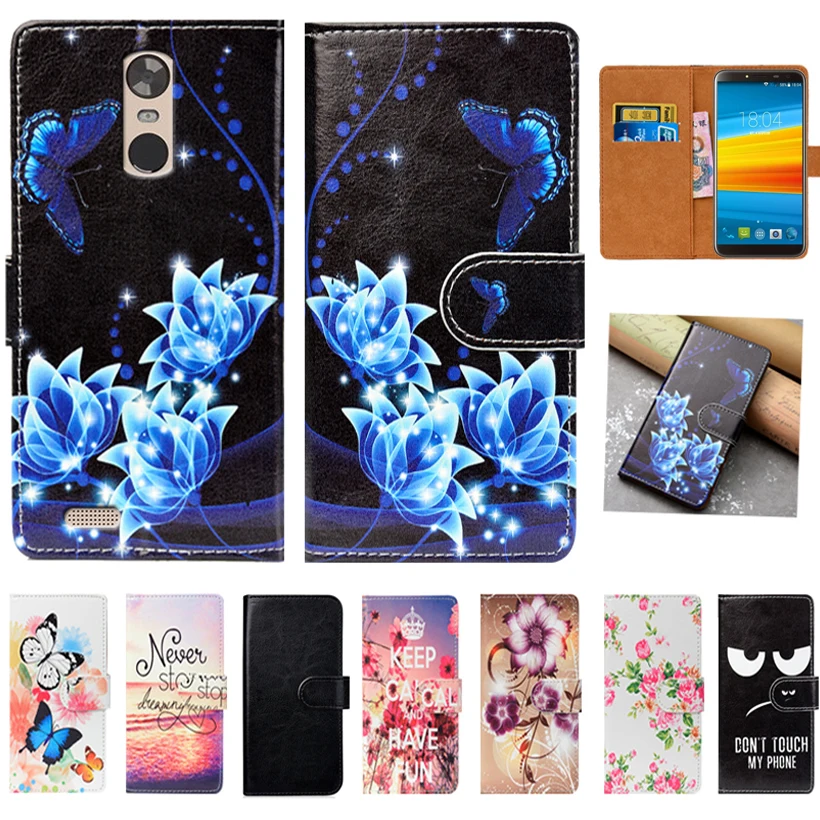 

For DEXP G155 Case High Quality Pu Leather 5.5" Flip Wallet Case Back Cover Book Case For DEXP G155 Case