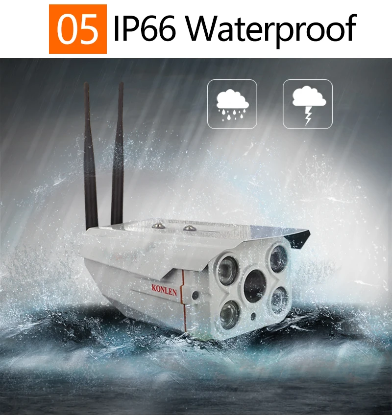 Outdoor Bullet IP camera Zoom 08
