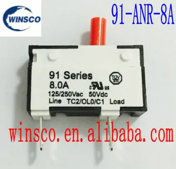 

91-ANR-8.0A 100% KUOYUH 8A CIRCUIT BREAKER 91 ANR SERIES 8A 10PCS/LOT