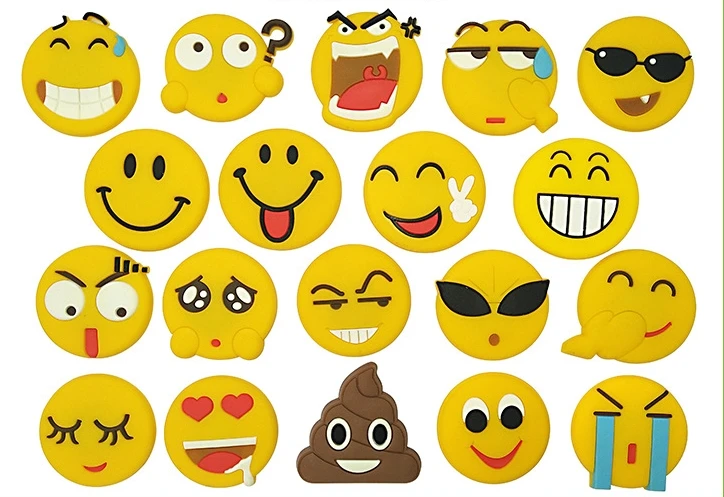 New cute cartoon character smiley face fridge magnet