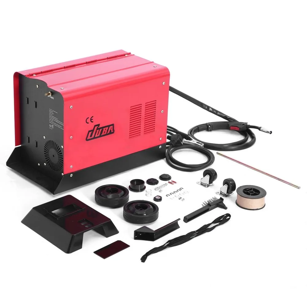 

Professional 230V Stainless Steel MIG-195 Flux Core Auto Wire Welding Machine Gas-Shielded Welding Machine EU Socket