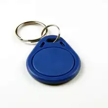 1000 шт. RFID брелоки цепи 125 кГц близость ABS ключевые теги перезаписываемый Управление доступом на-mel T5577 отель дверь замок