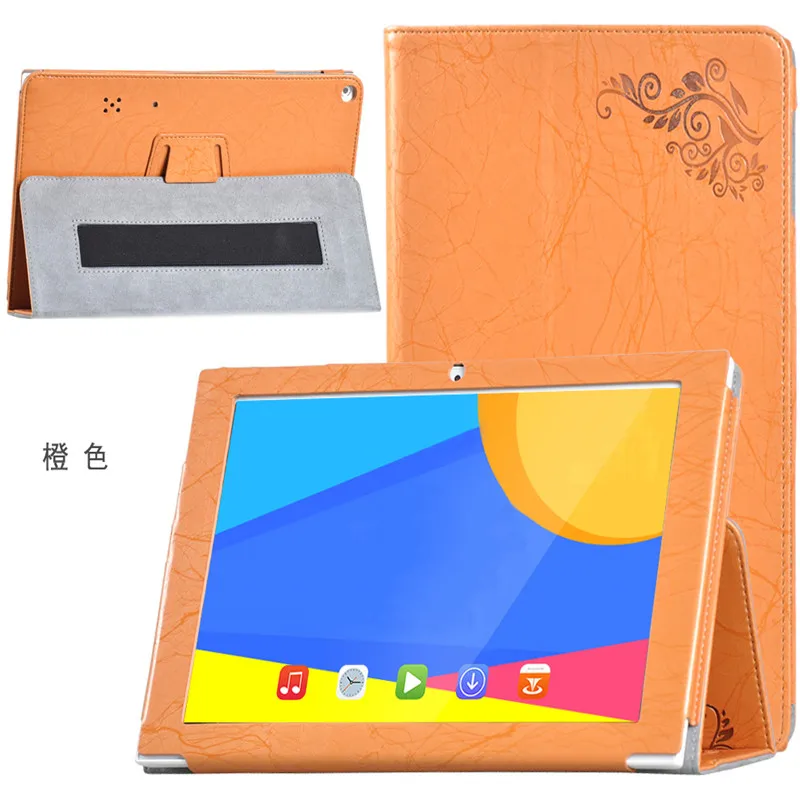 

For Teclast X10 3G Colorful print case 10.1 inch Tablet Case Floral Print Leather Cover case for teclast X10 3G protective stand