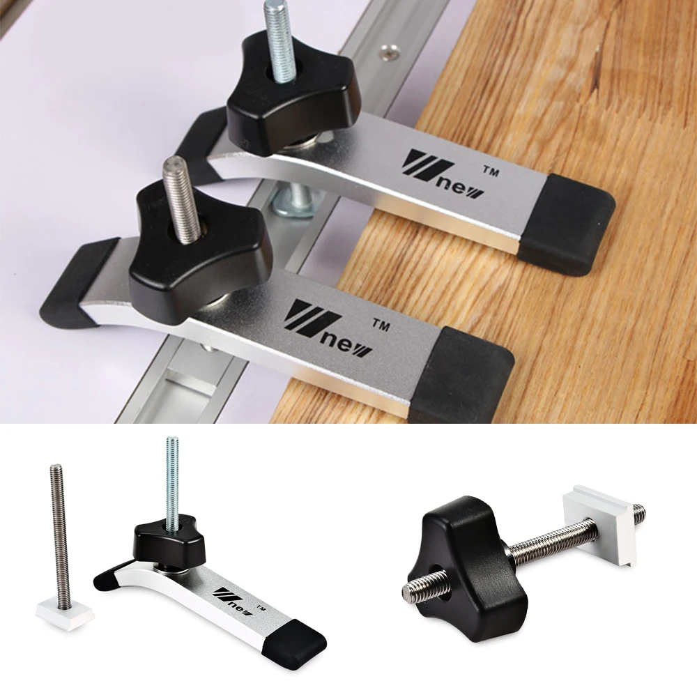 

Metal Hold Down Clamp Set T-Slot Press Platen Woodworking Woodworking And Metalworking Tool