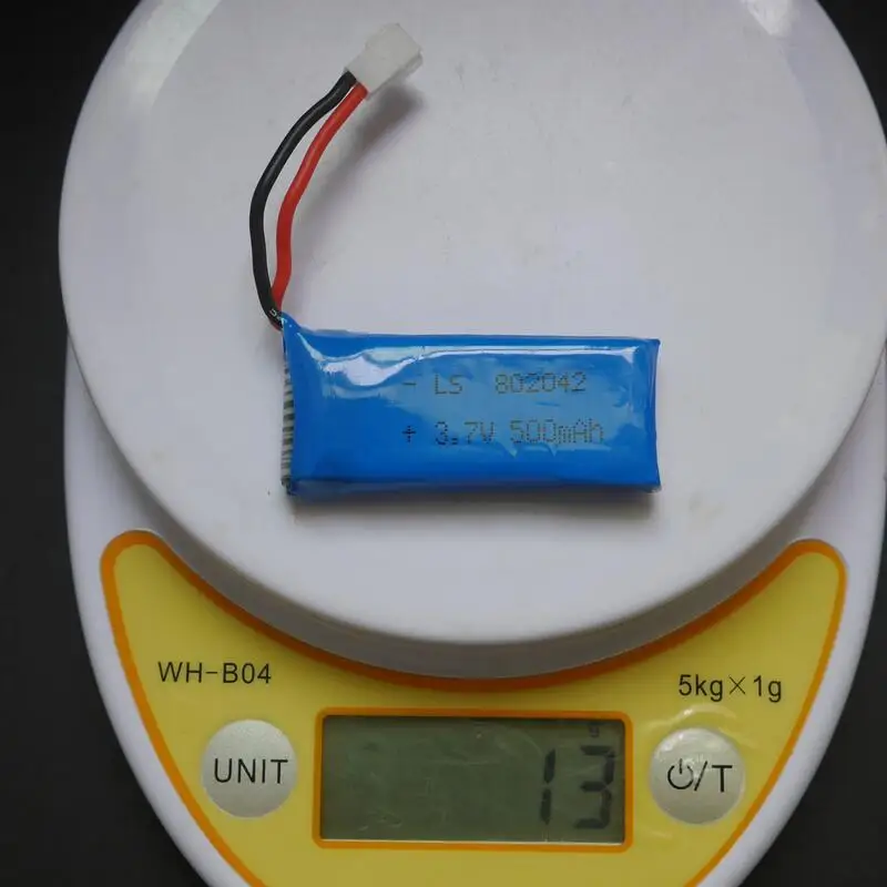 20Pcs/LOT 3.7V 500mAh 25C 802042 Polymer Lithium RC Battery Airplane