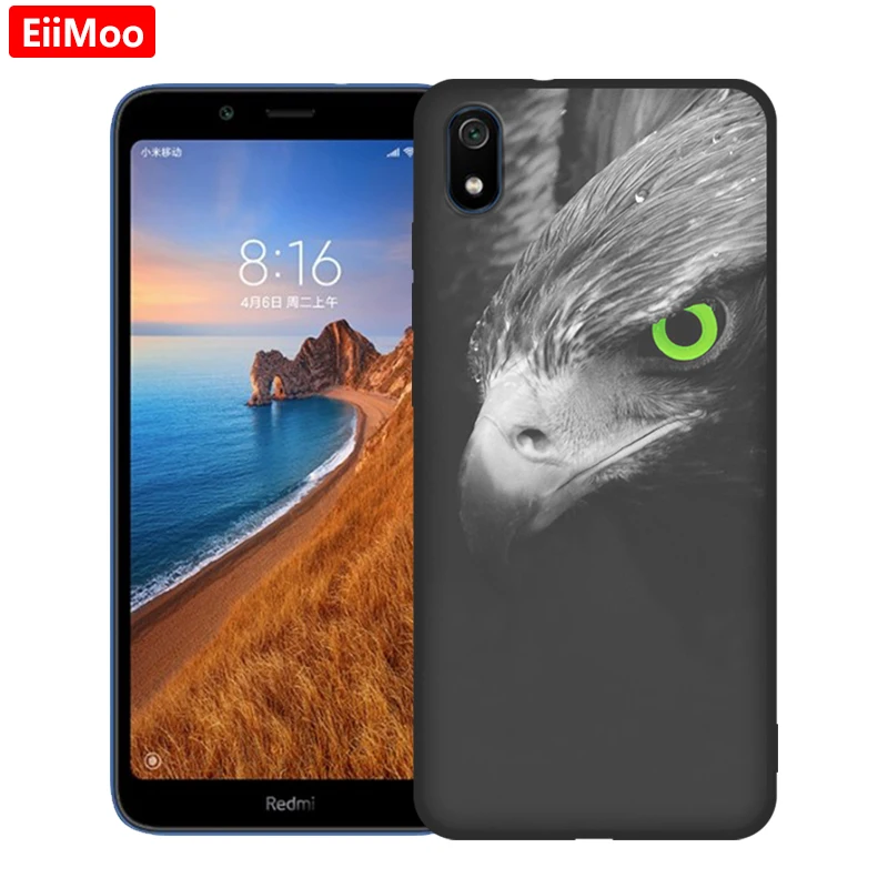 Чехол EiiMoo Funda для Xiaomi Redmi 7A, чехол для Xiaomi 7A, силиконовый чехол для телефона Xaomi Redmi 7A, мягкий чехол из ТПУ