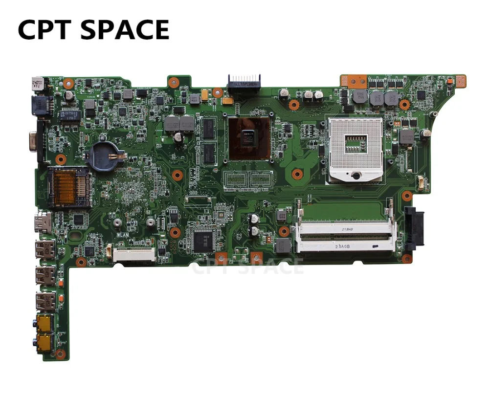 Материнская плата YTAI K73SD для ноутбука ASUS K73E X73E REV: 2,3 HM65 GT520M 1G