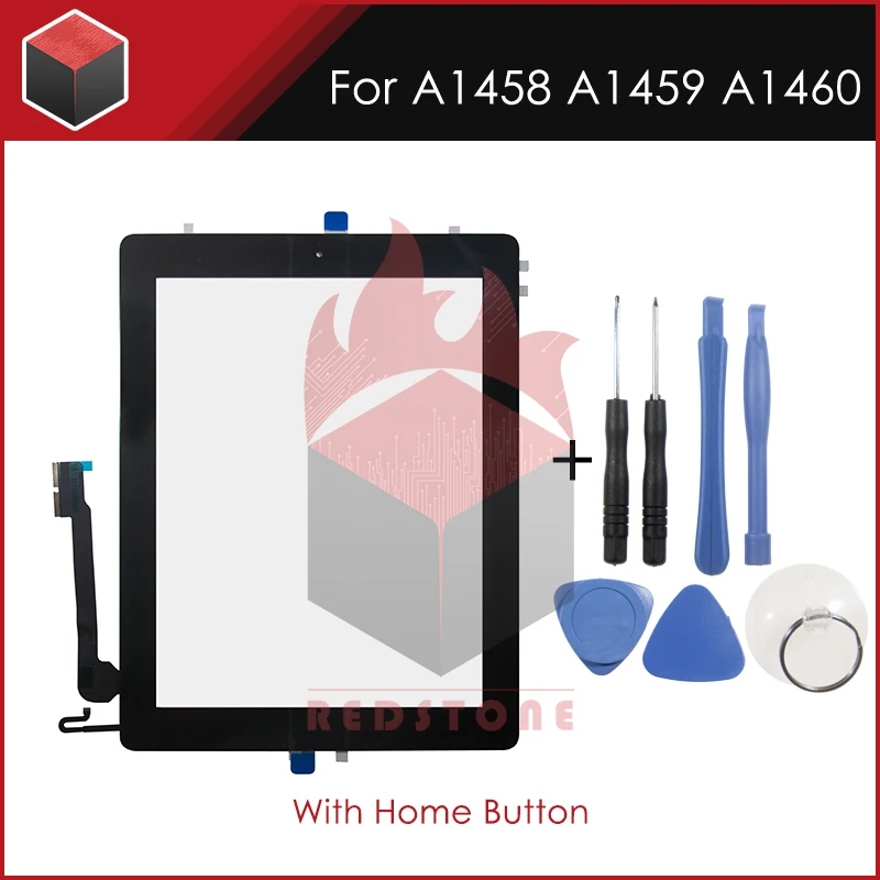 

Suitable for A1458 A1459 A1460 Black White touch panel 9.7" For iPad 4 touch screen assembly replacement EMC2606 EMC2605 EMC2604