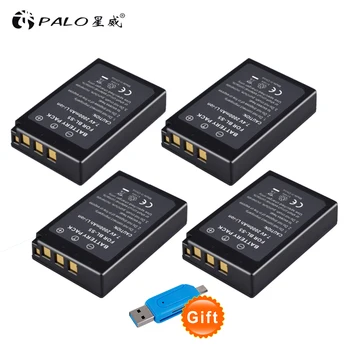 

2000mAh 4PCS bls-50 BLS-5 BLS5 Bls50 bls 5 Battery for Olympus OM-D E-M10, PEN E-PL2, E-PL5, E-PL6, E-PM2, Stylus 1