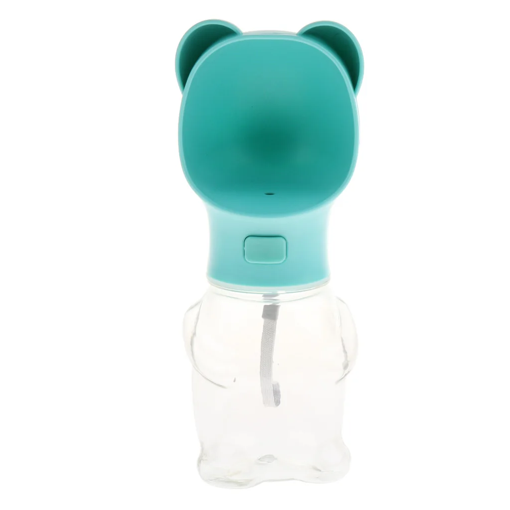 Cartoon Shape Portable Dog Water Bottle, Keep Pet Water Clean Leak Proof Lightweight Bottle Take it outside easily