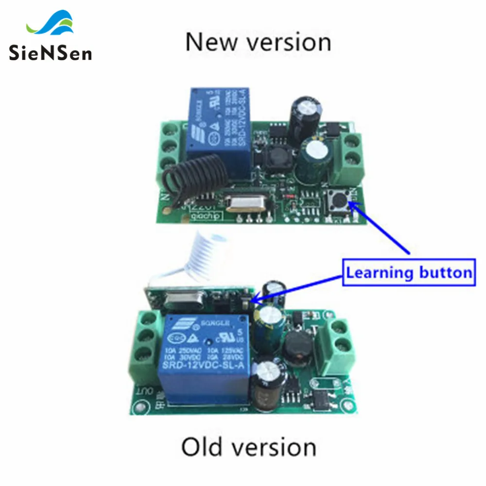 SienSen 220 В один переключатель беспроводной пульт дистанционного управления 433 мГц дистанционного управления Умный дом мощность лампы Switch Control
