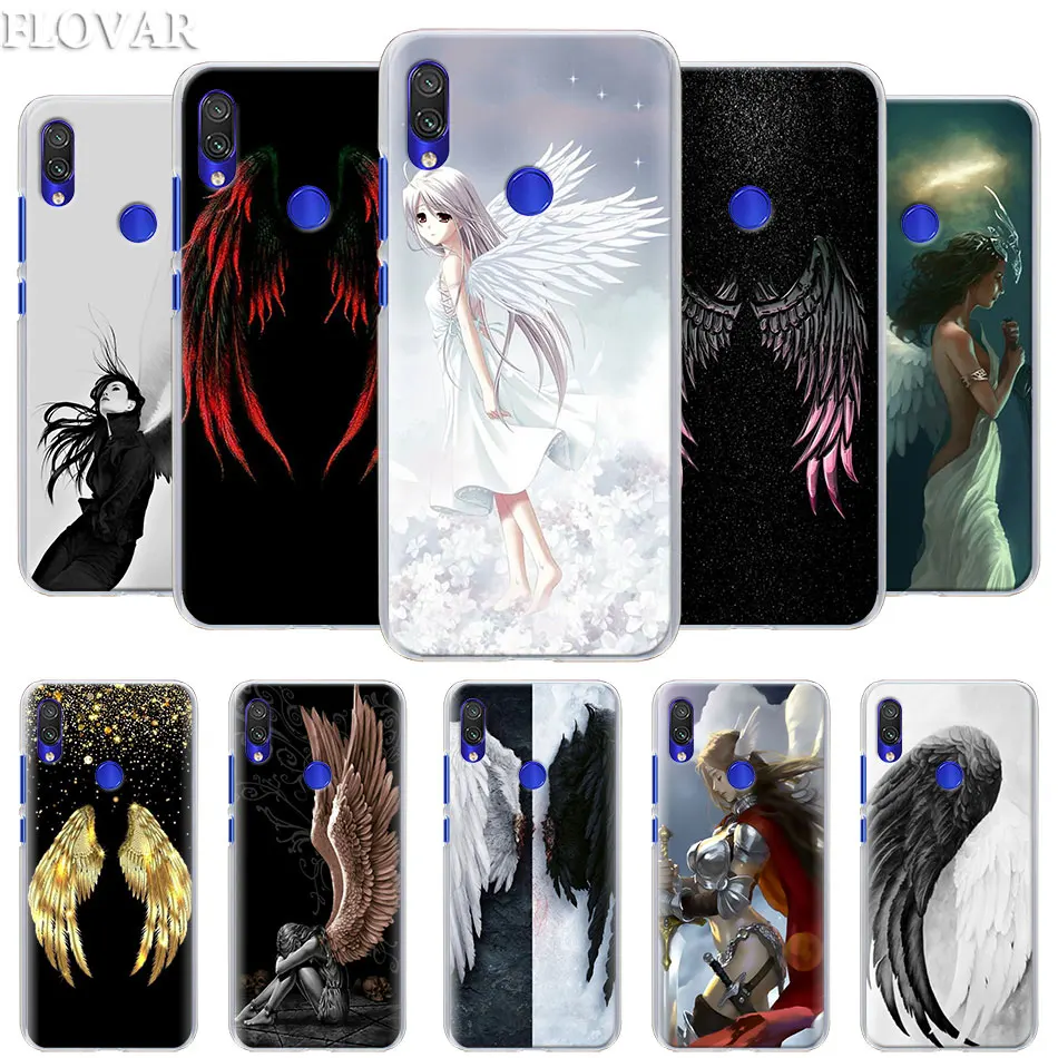 

Wing Angel Girls Phone Case for Xiaomi Redmi 7 5 6 Pro Note 7 Pro 5 5A 6 Mi A1 A2 8 Lite 9 Case Coque