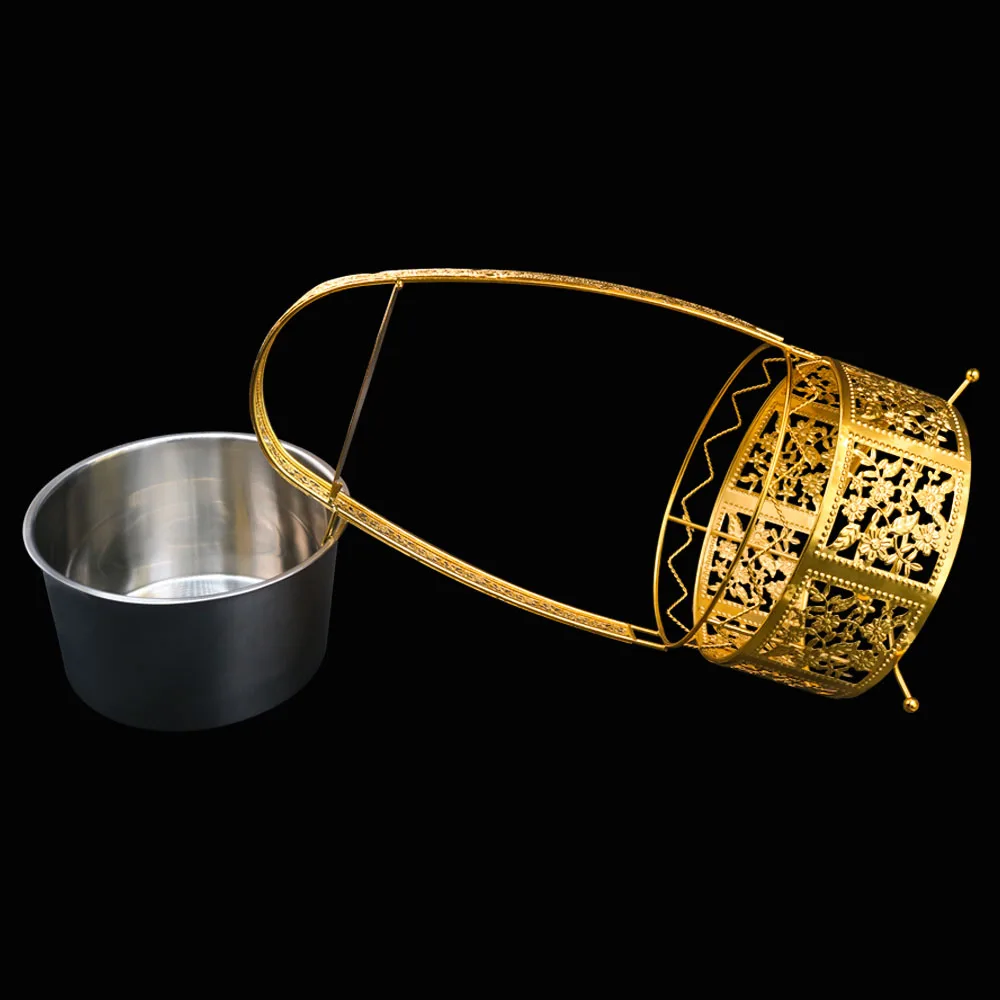 SY 1 шт. металлический держатель угля для кальяна корзина для кальяна Кальян Chicha Narguile Nargile углеродная корзина аксессуары золото
