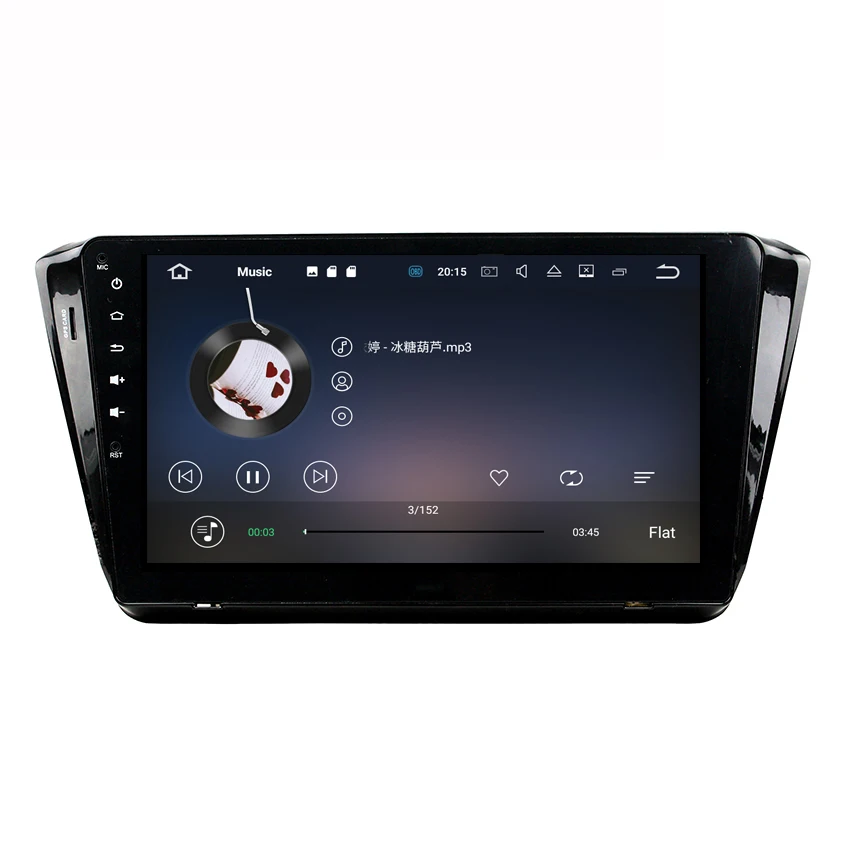 Perfect Liislee For Skoda Superb 2015~2018 2 din Android Car Navigation GPS Big Screen Stereo Player Multimedia Video Radio Bluetooth 3