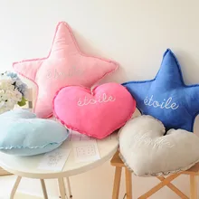 2pcs Plush Toy Star Heart Shape Multi-functional Colorful Soft Cushion Pillow Deer Velvet High Quality Plush Toy Cushion Pillow 2pcs Plush Toy Star Heart Shape Multi-functional Colorful Soft Cushion Pillow Deer Velvet High Quality Plush Toy Cushion Pillow