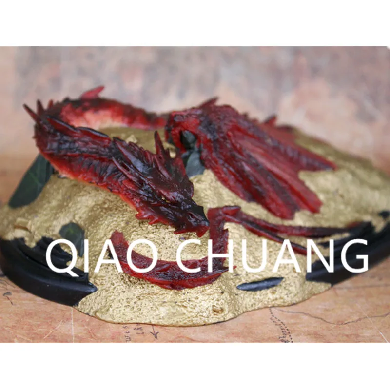 The Lord Of The Rings The Hobbit Chiefest and Greatest of Calamities Smaug the Golden Statue Resin Action Figure Model Toy G1474 the lord of the rings the hobbit the concert rostock
