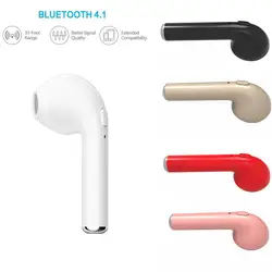 Новый HBQ-I7 Bluetooth наушники, гарнитура беспроводной спортивные стереонаушники громкой связи звонки вкладыши для смартфонов