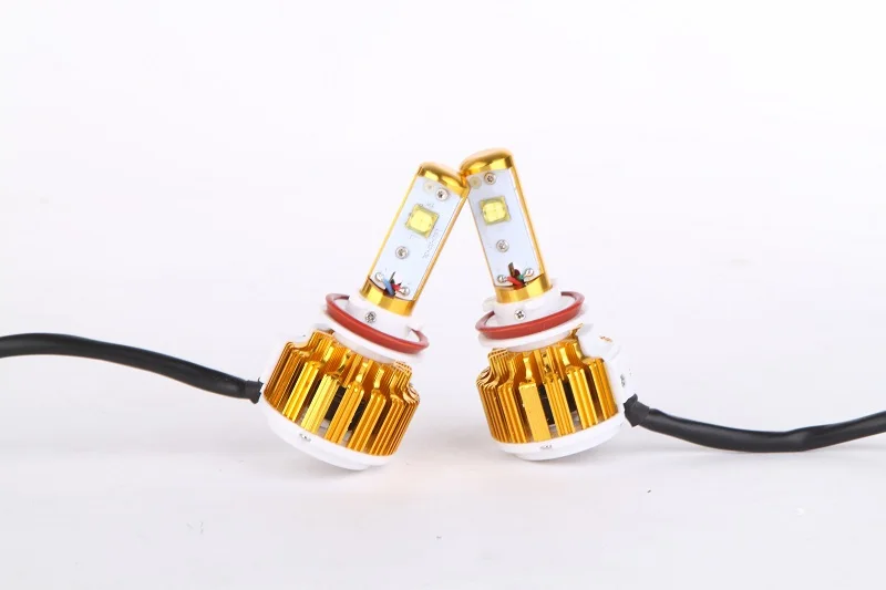 Комплект светодиодных фар V16 turbo H7 Plug & play EMC canbus H11 H1 H3 H8 H9 H10 9005 9006 880 881 7200LM H4 H13 9004 9007