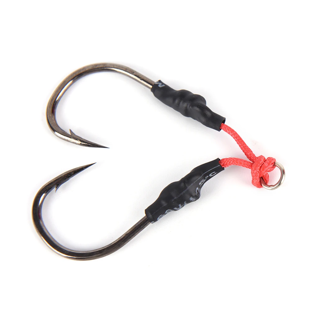 2018 New 1 Pairs Stainless Steel Jigging Spoon Fishing Hook With PE