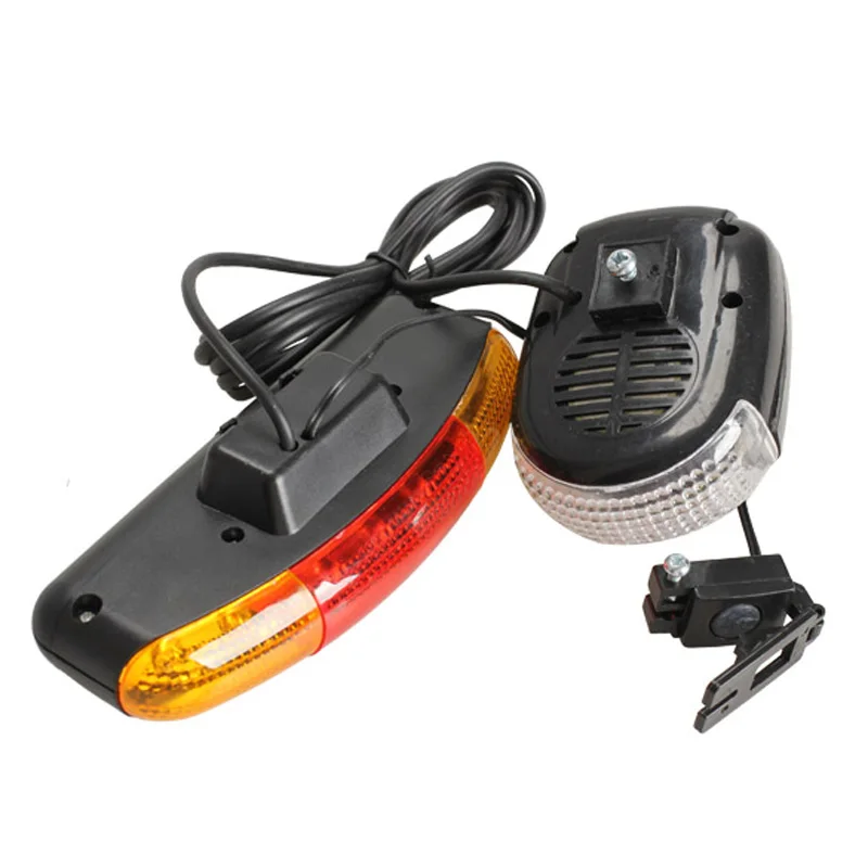 EA14 3in1 7-LED Bicycle Light Bicycle Bike Rear Tail Turn Signal Brake Light Horn Safety Lamp Bicycle Light
