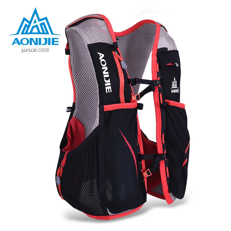  AONIJIE 5L Women Men Bag Marathon Hydration Vest Pack for 1.5L Water Bag Cycling Hiking Bag Outdoor - 32951010208