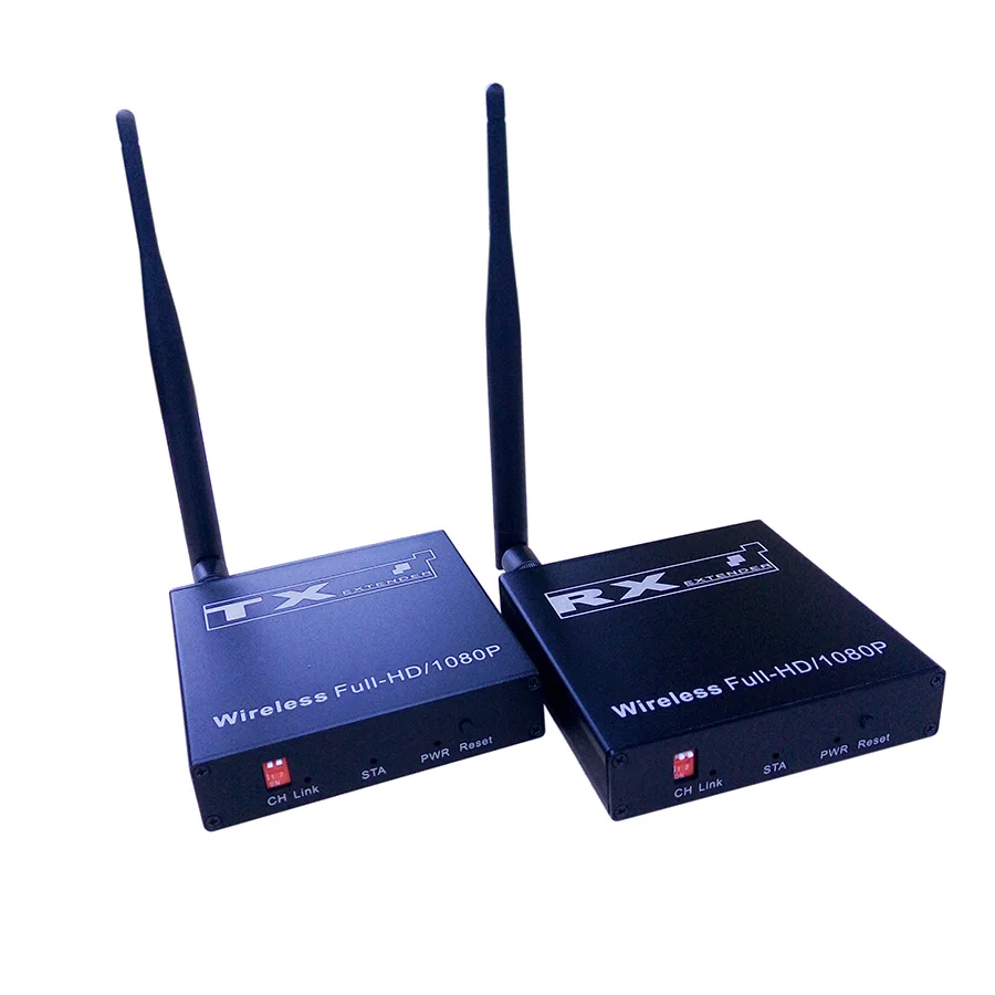 

New HDMI Wireless Extender 60M WIFI HDMI Transmitter Receiver 3D 1080P HDCP 1.2 for HDTV DVD PC Support 1 TX to 3 RXs