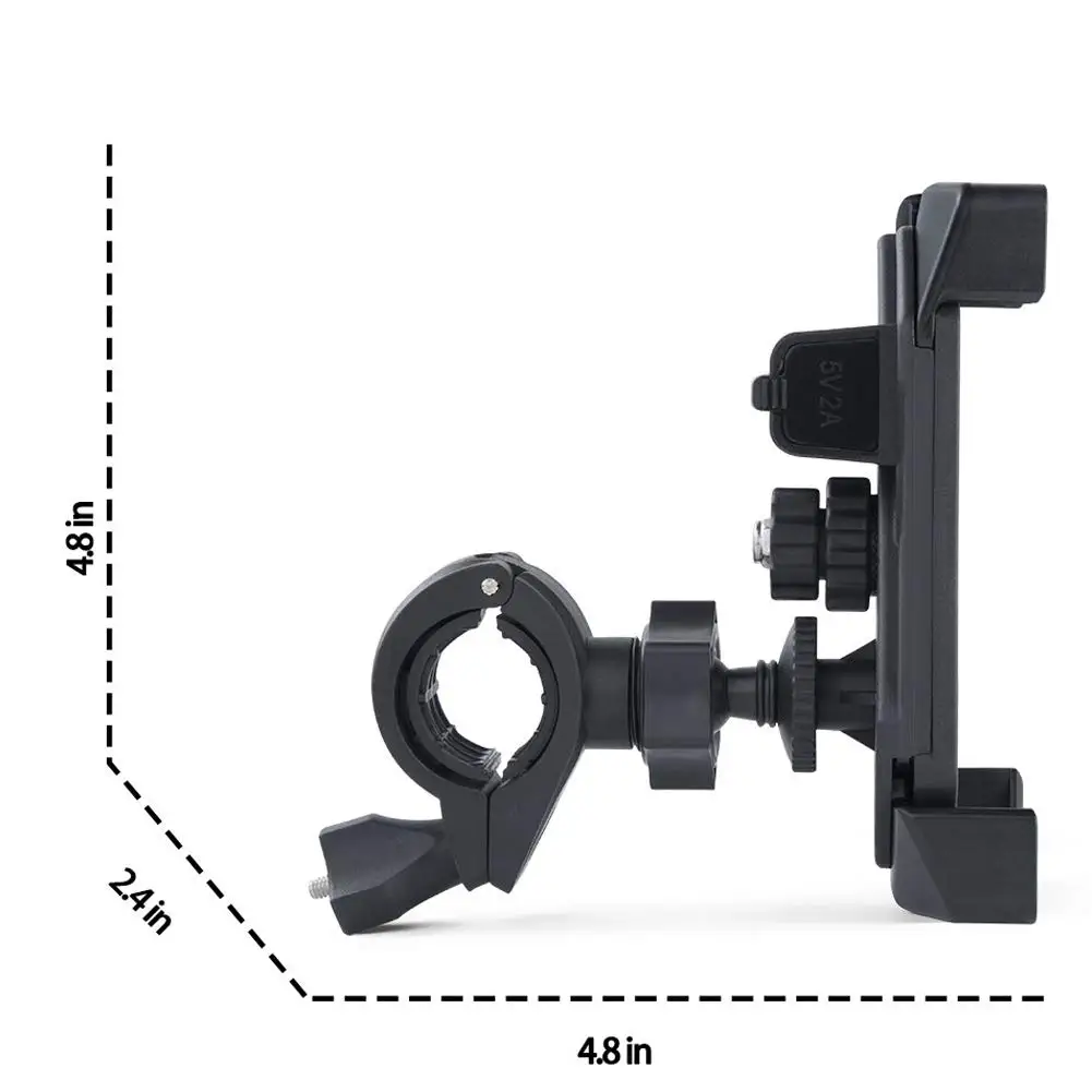 Aileap PH-08 держатель для телефона мотоцикла с 5 V/2.1A usb порт для зарядки универсальный велосипедный держатель телефона для Apple iPhone, samsung Galaxy