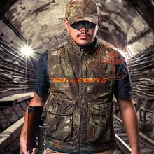 Warchief Гремучая змея новейший kryptek камуфляж охотничий жилет охотничья одежда(SKU12050369