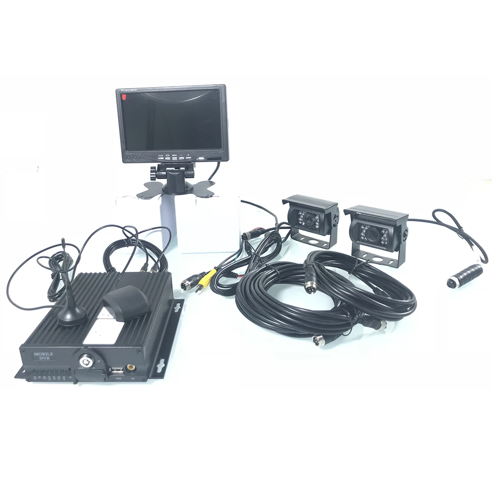  Audio e video 4-canali HD di posizionamento a distanza sistema di monitoraggio host carta di DEVIAZ