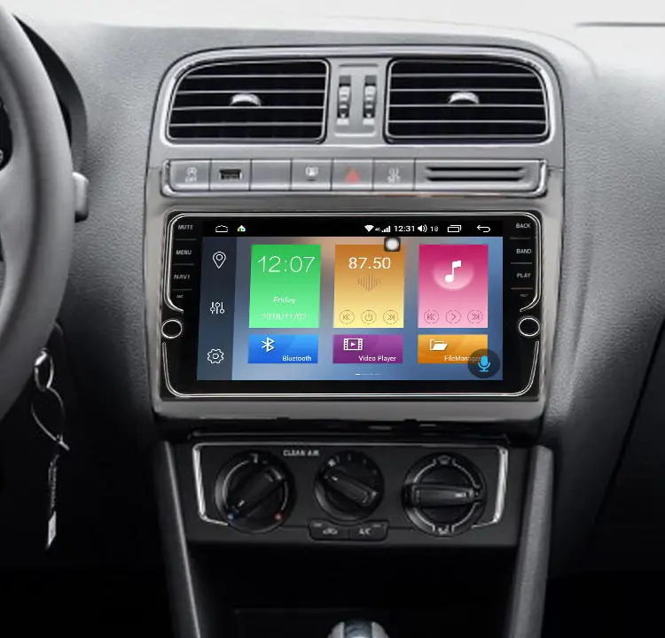 Perfect 9 Inch Android 8.1 Octa Core Car Audio Stereo GPS Navigation For Volkswagen POLO 2012-2018 Buit in 32 EQ Band 1 Perfect 9 Inch Android 8.1 Octa Core Car Audio Stereo GPS Navigation For Volkswagen POLO 2012-2018 Buit in 32 EQ Band 1