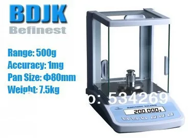 

500g High Precision Balance with 0.001g Measuring Scales Digital Balance Weight Scale