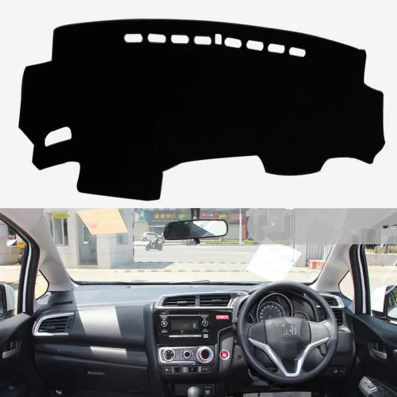 For Honda Fit Jazz 2014 2018 Auto Dashboard Cover Mat Pad Anti UV Styling Sunshade Dashmat