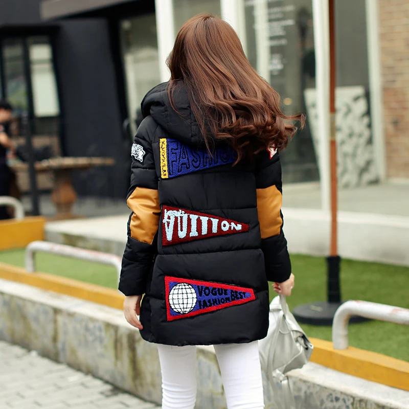 Bas Femelle Et red Caots Le Épais Black D'hiver Veste Style Vers La green Taille Parkas Plus Manteau white Lâche Rembourré Ld189 Long De Pour khaki Coton Nouveau blue Femmes Britannique 1fHx00