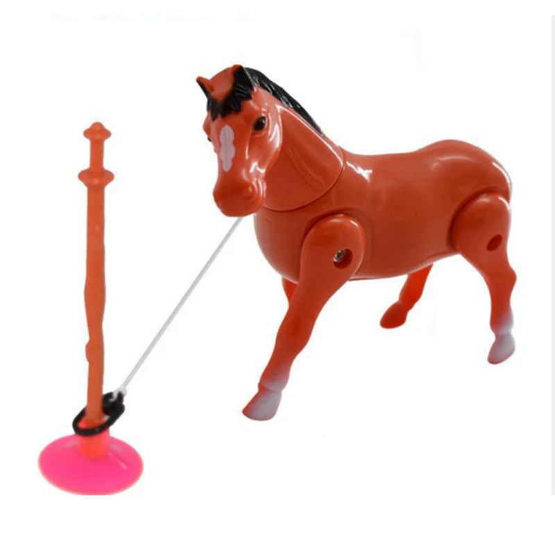 

Creative Puzzle Electric Horse Around Pile Circle Toy Funny Cartoon Gift Educational Developmental Toys For Children New exotic