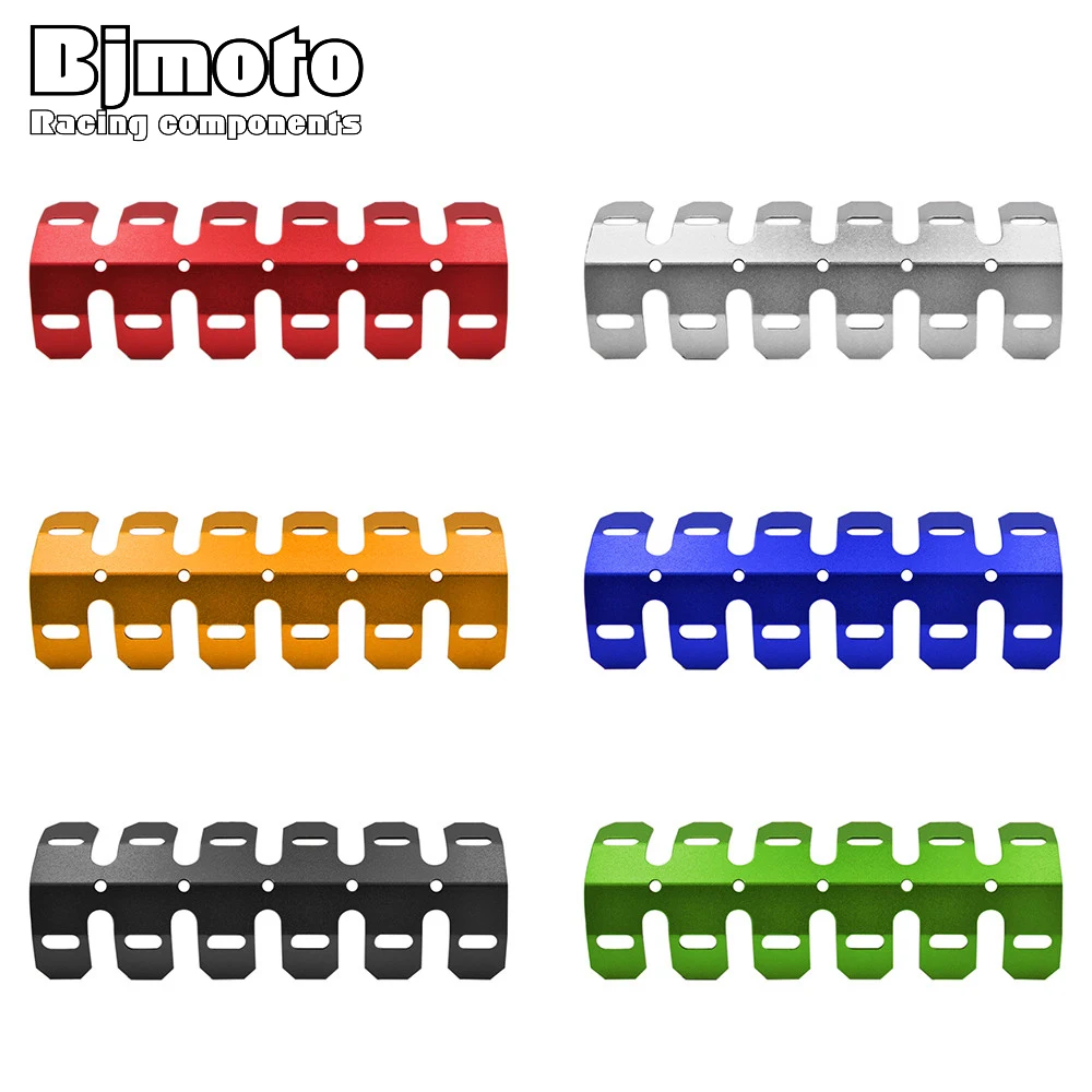 

BJMOTO Motorcycle Exhaust Muffler Pipe Heat Shield Cover Guard For Z800 Z750 Z1000 TZR125 TZR250 WR400 WR450 TTR250 MT07 MT09