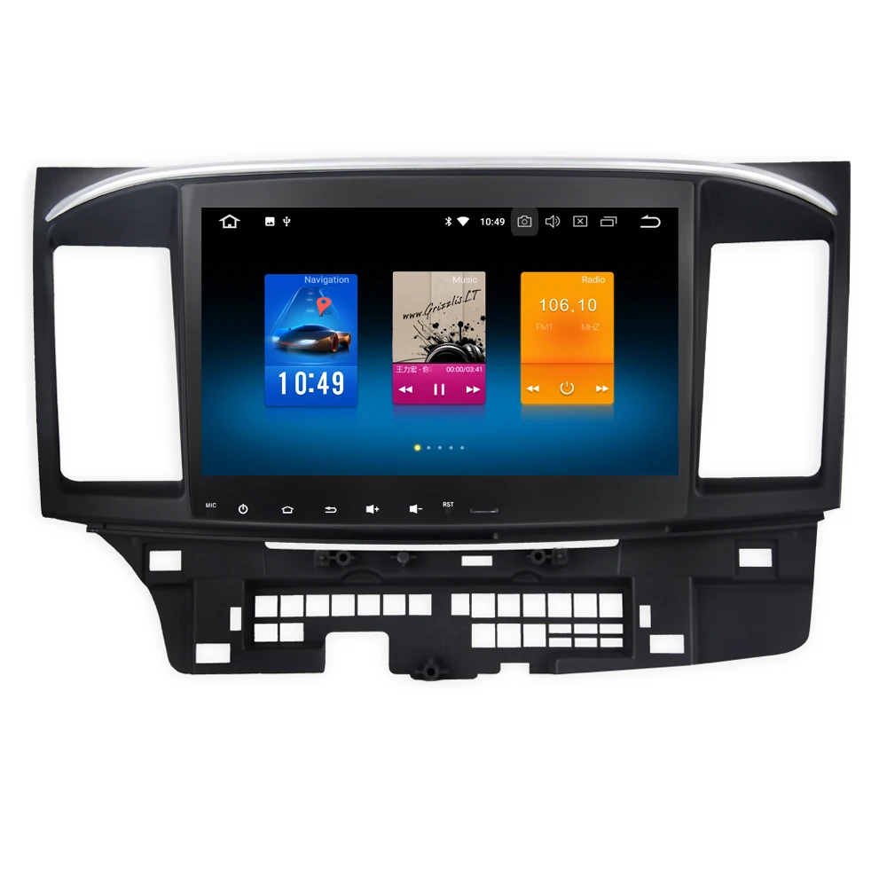 

Octa Core Pure Android 8.0 for Mitsubishi Lancer 10 EVO GaLant Fortis Ispira X Auto Radio Stereo GPS Navigation Headunit Player