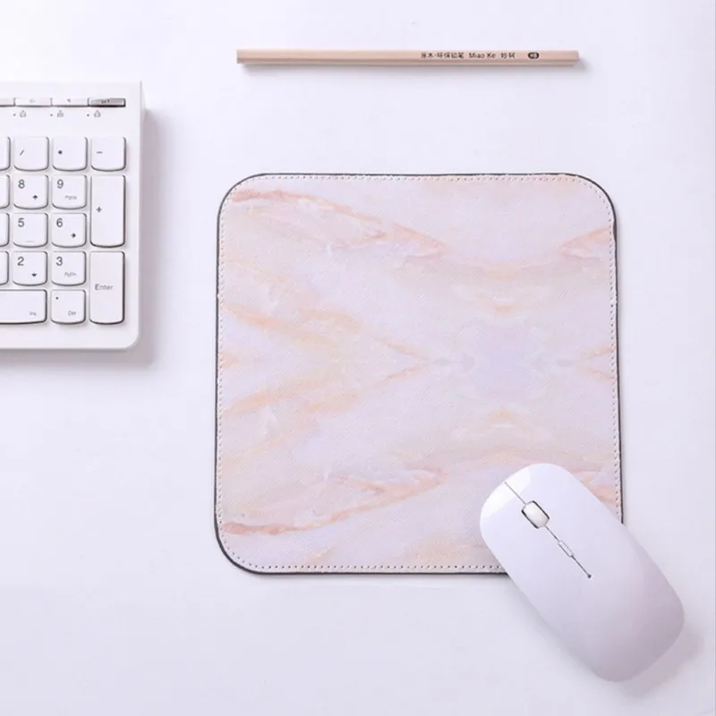 

Centechia Mouse Pad 20*20 Marble Mouse Pad Desk Table Mousepad Office Cushion Super Fastest Electronics Store Desk Mat