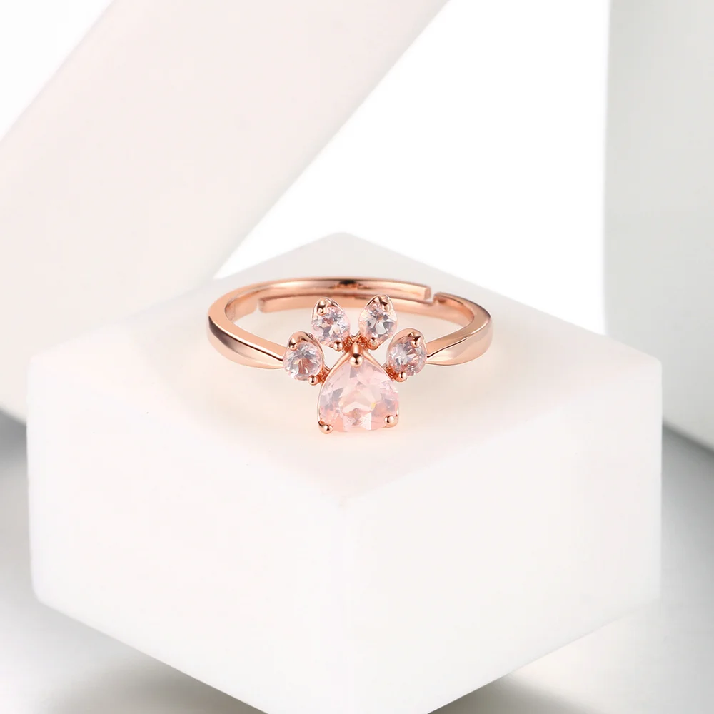 MoBuy натуральный драгоценный камень сердце розовый кварц стерлингового серебра 925 4 шт. комплекты украшений для женщин Bearfoot Fine Jewelry V035EHNR